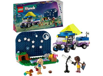 LEGO Friends 42603 Sterngucker-Campingfahrzeug Bausatz, Mehrfarbig von LEGO