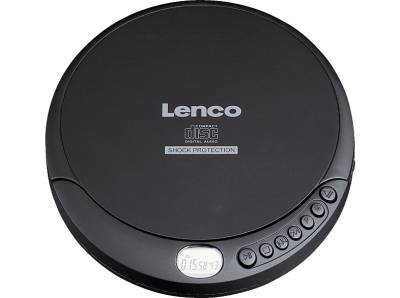 LENCO CD-200 Tragbarer CD-Spieler Schwarz von LENCO