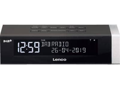 LENCO CR-630BK Digitalradio, DAB+, FM, Schwarz von LENCO