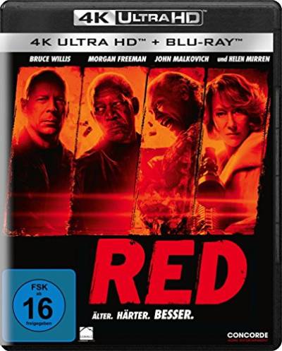 R.E.D. - Älter. Härter. Besser (4K Ultra-HD) (+ Blu-ray) von LEONINE