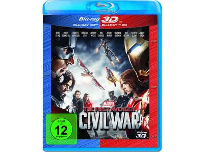 The First Avenger: Civil War 3D +2D Nachfolgeprodukt Blu-ray (+2D) von LEONINE