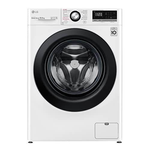 LG Electronics F4WV310SB Waschmaschine Frontlader | 10,5 kg | AI DD | Steam | Weiß von LG Electronics