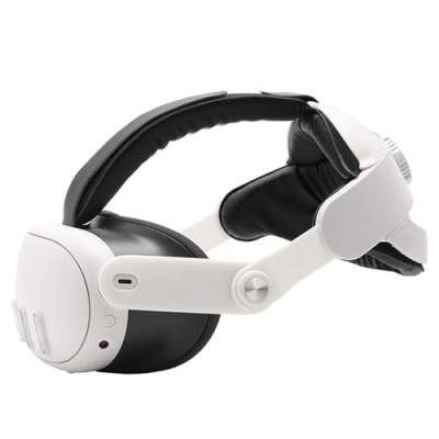 LICHIFIT Verstellbarer Kopfgurt für Meta Quest 3 Elite Strap Ersatz VR Headset Komfort Stress und Gewichtsreduzierung Kopfband Zubehör von LICHIFIT