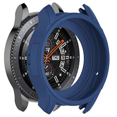 LICHIFIT Weiche Silikon-Schutzhülle für Samsung Galaxy Gear S3 Frontier & SM-R800 46 mm Smartwatch von LICHIFIT