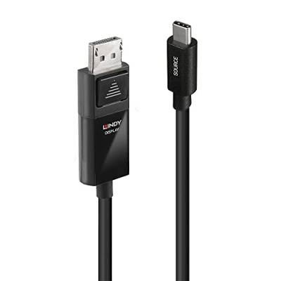 LINDY Adapterkabel USB Typ C auf DisplayPort 1.4 mit HDR, 2 m von LINDY