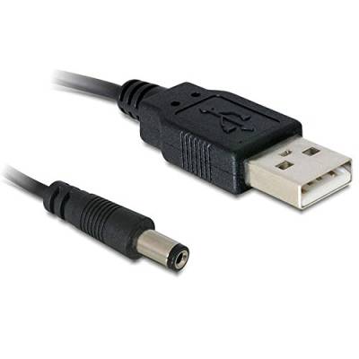 Delock Kabel USB Power > DC 5,5 x 2,1 mm Stecker 1,0 m von LINK