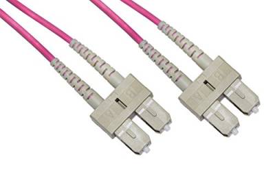 LINK lkscsc4520 Optische Faser Kabel SC zu SC Multimode Duplex OM4 50/125, 20 mt von LINK