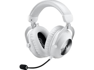 LOGITECH G PRO X 2 LIGHTSPEED Wireless, Over-ear Gaming Headset Bluetooth Weiß von LOGITECH