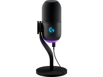 LOGITECH G Yeti GX dynamisches RGB Gaming-Mikrofon, Schwarz von LOGITECH
