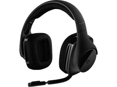 LOGITECH G533, Over-ear Gaming Headset Schwarz von LOGITECH