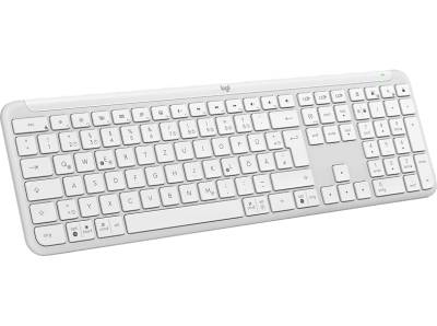 LOGITECH Signature Slim K950 für Windows, Mac, Chrome, Tastatur, Sonstiges, kabellos, White von LOGITECH