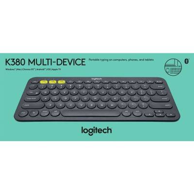 Logitech Tastatur K380, Wireless, Bluetooth, schwarz von LOGITECH