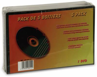 LTC DVD-Leerhüllen 5er Pack von LTC