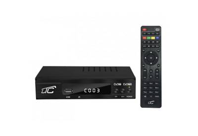 LTC LXDVB505 DVB-T2 HD Receiver (DVB-T2 terrestrischer TV-Tuner LTC programmierbare Fernbedienung) von LTC