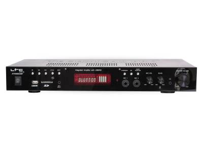 LTC Stereo-Verstärker ATM6000BT, 2x50 W, Bluetooth, Karaoke von LTC