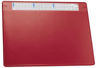 Läufer Schreibunterlage DURELLA SOFT, 500 x 650 mm, rot von Läufer