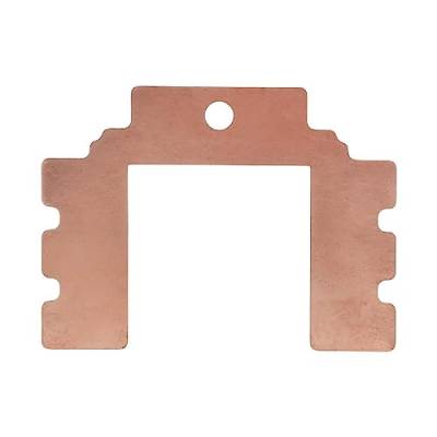 Lamala GPU VRAM Kühlkörper Kupfer Grafikkarte Kupfer Kühlkörper Kühler Thermal Replacement Pad 6800/6900XT Speicher Grafikkarte Kühlkörper von Lamala