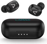 Lamax Dots3 Play. Produkttyp: Kopfhörer. Übertragungstechnik: Kabellos, Bluetooth. Empfohlene Nutzung: Anrufe/Musik. Kopfhörerfrequenz: 20 - 20000 Hz. Kabellose Reichweite: 15 m. Gewicht: 34 g. Produktfarbe: Schwarz (LXIHMDOTS3PBA) von Lamax