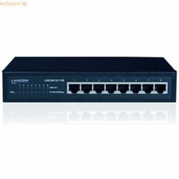 LANCOM Systems LANCOM GS-1108 Gigabit Switch 8-Port (10/100/1000 MBit/ von Lancom Systems