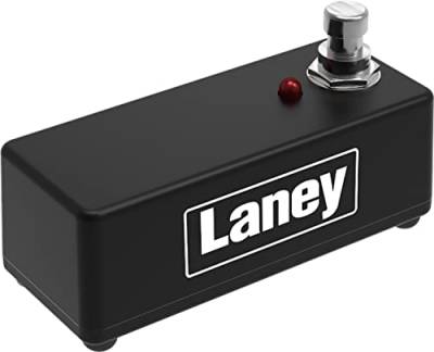 Laney FS1-MINI foot switch - Single Switch Mini Pedal - LED Status Light - With Removable Lead von Laney