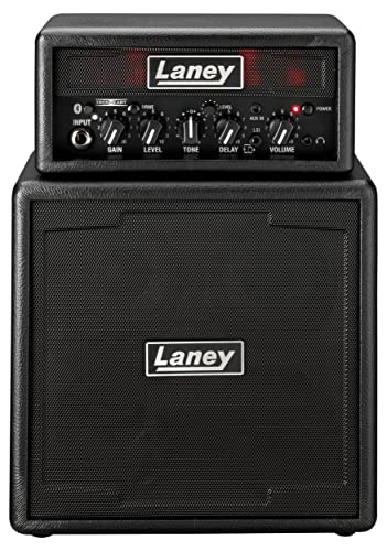 Laney MINISTACK Bluetooth - Batteriebetriebene Gitarren Amp mit Smartphone-Schnittstelle - Ironheart Edition von Laney