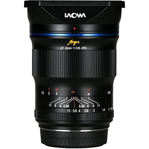 LAOWA Argus CF APO Objektiv 33 mm f/0.95 kompatibel mit Canon RF von Laowa