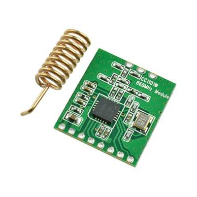 Laqiya CC1101 868MHZ Funkübertragung Antenne Transceiver Modul von Laqiya