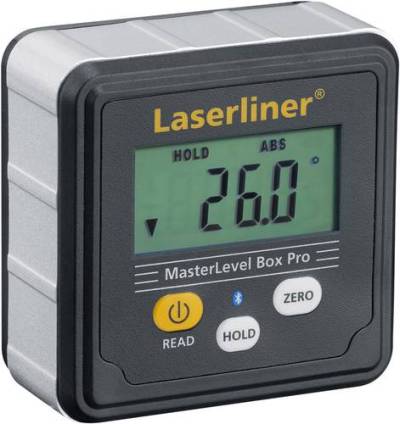 Laserliner MasterLevel Box Pro (BLE) 081.262A Digitale Wasserwaage 28mm 360° von Laserliner