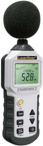 Laserliner SoundTest-Master 31.5Hz - 8000Hz 30 - 130 dB Werksstandard (ohne Zertifikat) von Laserliner