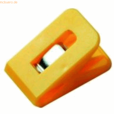 Laurel Briefklemmer Signal 1 25x43mm VE=100 Stück gelb von Laurel
