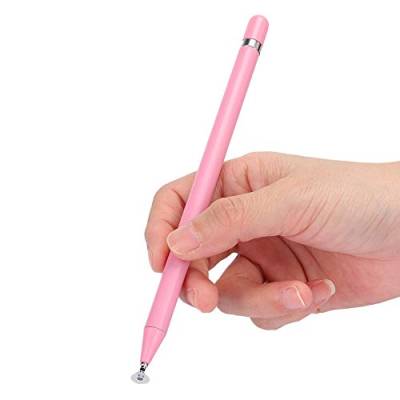 Lazmin112 Kapazitiver Bleistift, Universeller Touch-Stift für Mobiles Smartphone- und Tablet-Zeichnen, Weiche Spitze und Geräuschlos, Schwarz, Weiß, Rosa, Grau (Rosa) von Lazmin112