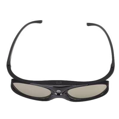 2 Stück 144 Hz 3D Active Shutter-Brille, 3D-Projektorbrille LCD-Linse 3D-Brille Universelle 3D-Brille Mit DLP LinK Für 3D-DLP-Projektoren von Leapiture
