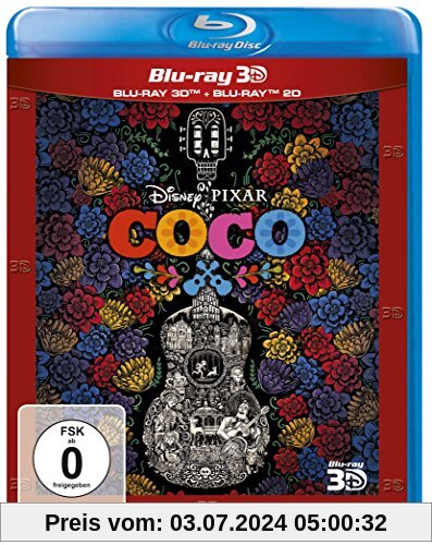 Coco - Lebendiger als das Leben! (3D Blu-ray +Blu-ray 2D) von Lee Unkrich