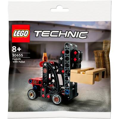 30655 Technic Gabelstapler mit Palette, Konstruktionsspielzeug von Lego