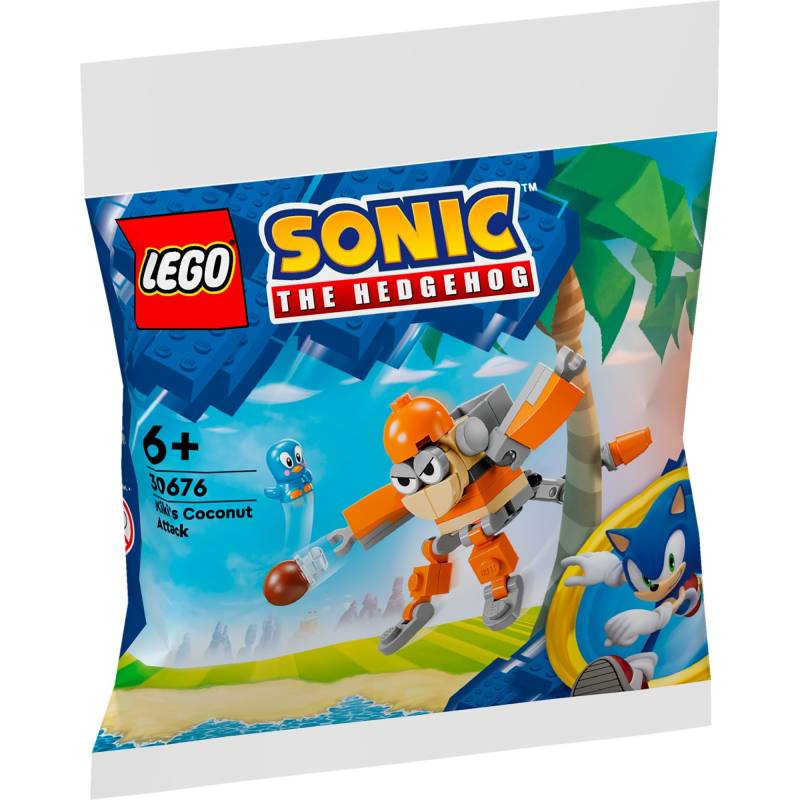 30676 Sonic the Hedgehog Kikis Kokosnussattacke, Konstruktionsspielzeug von Lego