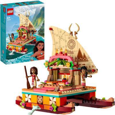 43210 Disney Princess Vaianas Katamaran, Konstruktionsspielzeug von Lego