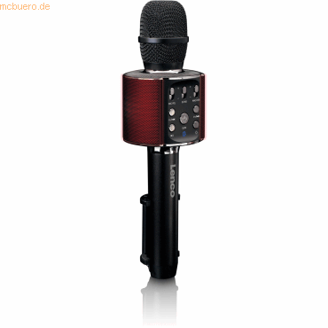 Lenco Lenco BMC-090 Karaoke-Mikrofon (Schwarz) von Lenco