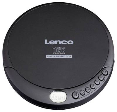 Lenco Tragbarer CD-Player tragbarer CD-Player (Akku-Ladefunktion) von Lenco