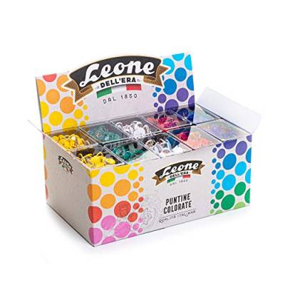 Leone Dell'Era Farbige Zeichenstifte mit 50 Boxen à 50 Stück, verschiedene Farben - Made in Italy von Leone Dell'Era