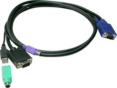 LevelOne 5,0 m KVM-Kabel für KVM-3208/KVM-3216 von LevelOne