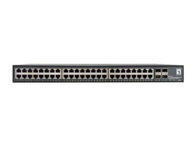 LevelOne GTU-5211 52-Port Unmanaged Gigabit Ethernet Switch, 48 x Gigabit RJ45, 4 x 10GbE SFP+ von LevelOne