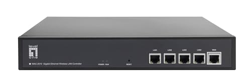 LevelOne WAC-2010 Gigabit Ethernet Wireless LAN Controller, verwaltet bis zu 128 APs von LevelOne