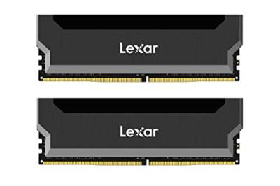 Lexar Hades OC DDR4 RAM 32GB Kit (16GBx2) 3600 MHz, 288-Pin U-DIMM Desktop Memory, DRAM Computer Spiele, JEDEC / XMP 2.0 Hochleistungs Arbeitsspeicher (LD4BU016G-R3600AD0H) von Lexar