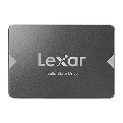 Lexar NS100 2,5" SATA III (6Gb/s) Interne SSD 512GB, Solid-State-Laufwerk, Bis zu 550 MB/s Lesen, für Laptop, Desktop-Computer/PC (LNS100-512AMZN) von Lexar