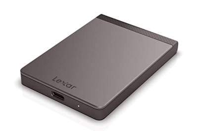 Lexar SL200 2TB Portable SSD, Externe SSD, Solid State Drive, Bis zu 550 MB/s Lesen, 400 MB/s Schreiben, USB Type-C (LSL200X002T-RNNNG) von Lexar