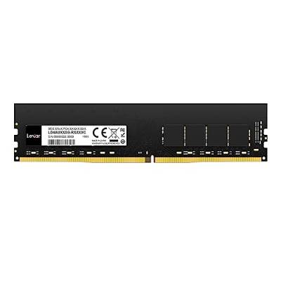 Lexar UDIMM DDR4 RAM 16GB, 3200 MHz RAM DDR4, 288-Pin U-DIMM Desktop Arbeitsspeicher, Hochleistungs-Computerspeicher, PC-RAM-Modul-Upgrade, Hochleistungs Arbeitsspeicher (LD4AU016G-B3200ASST) von Lexar