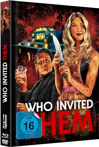 Who Invited Them - Lass sie nicht rein - limitiertes Mediabook (DVD + BD) [Blu-ray] von Lighthouse Home Entertainment