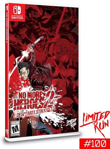 LIMITED RUN GAMES No More Heroes 2 - Desperate Struggle (Limited Run #100) (Import), 1181344, Red von Limited Run