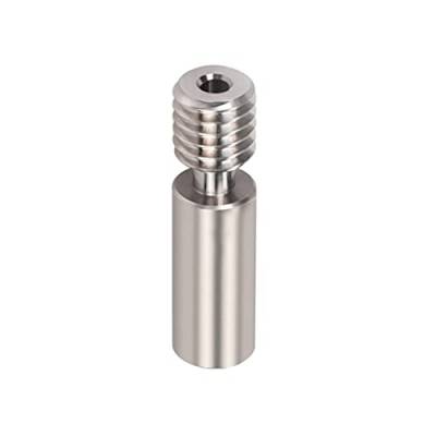 Super Smooth for Alloy All Metal Heat Break Throat for Hotend TC4 Thermal 1.75mm 3D Printer Repair Pa Extruder Throat Tube von Limtula