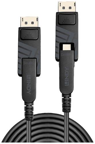 LINDY Anschlusskabel Mini DisplayPort Stecker, Mini DisplayPort Stecker 30.00m Schwarz 38482 Ultra H von Lindy